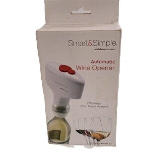 Automatic Wine Opener by Smart and Simple Battery Operated - Picture 1 of 11